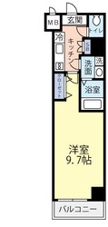 グランヴァン東中野Ⅲの物件間取画像